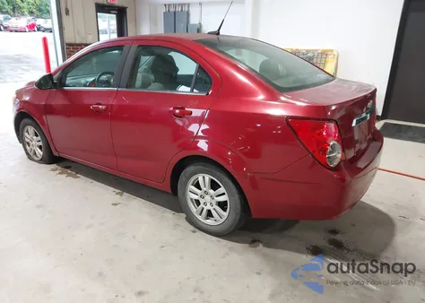 2013 Chevrolet Sonic Lt Auto из США, поврежденный, VIN 1G1JC5SH5D4233181